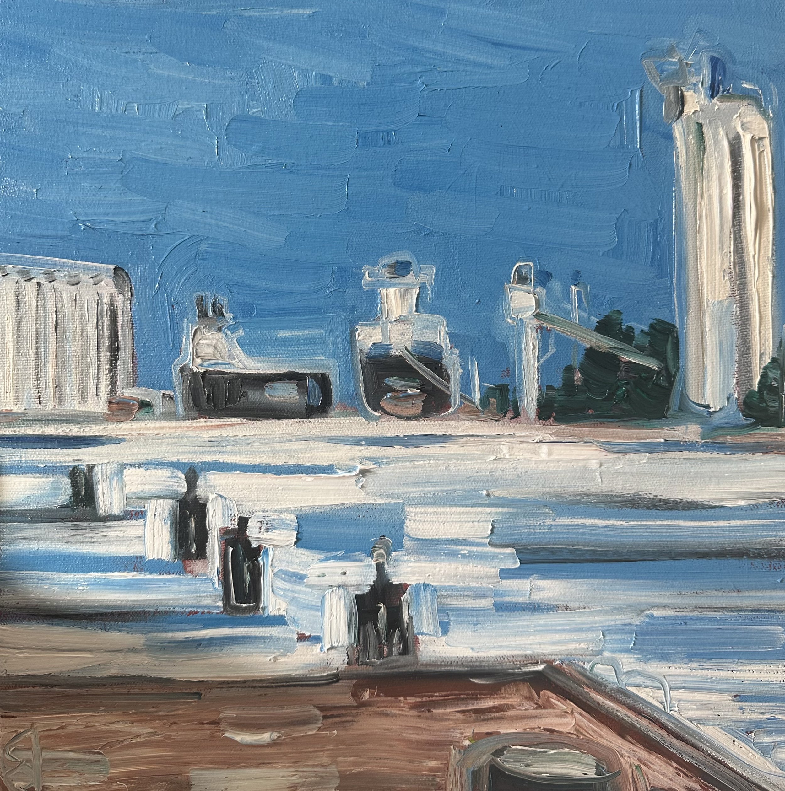 The Owen Sound Harbour
10x10 Inch Oil on Canvas
SOLD
