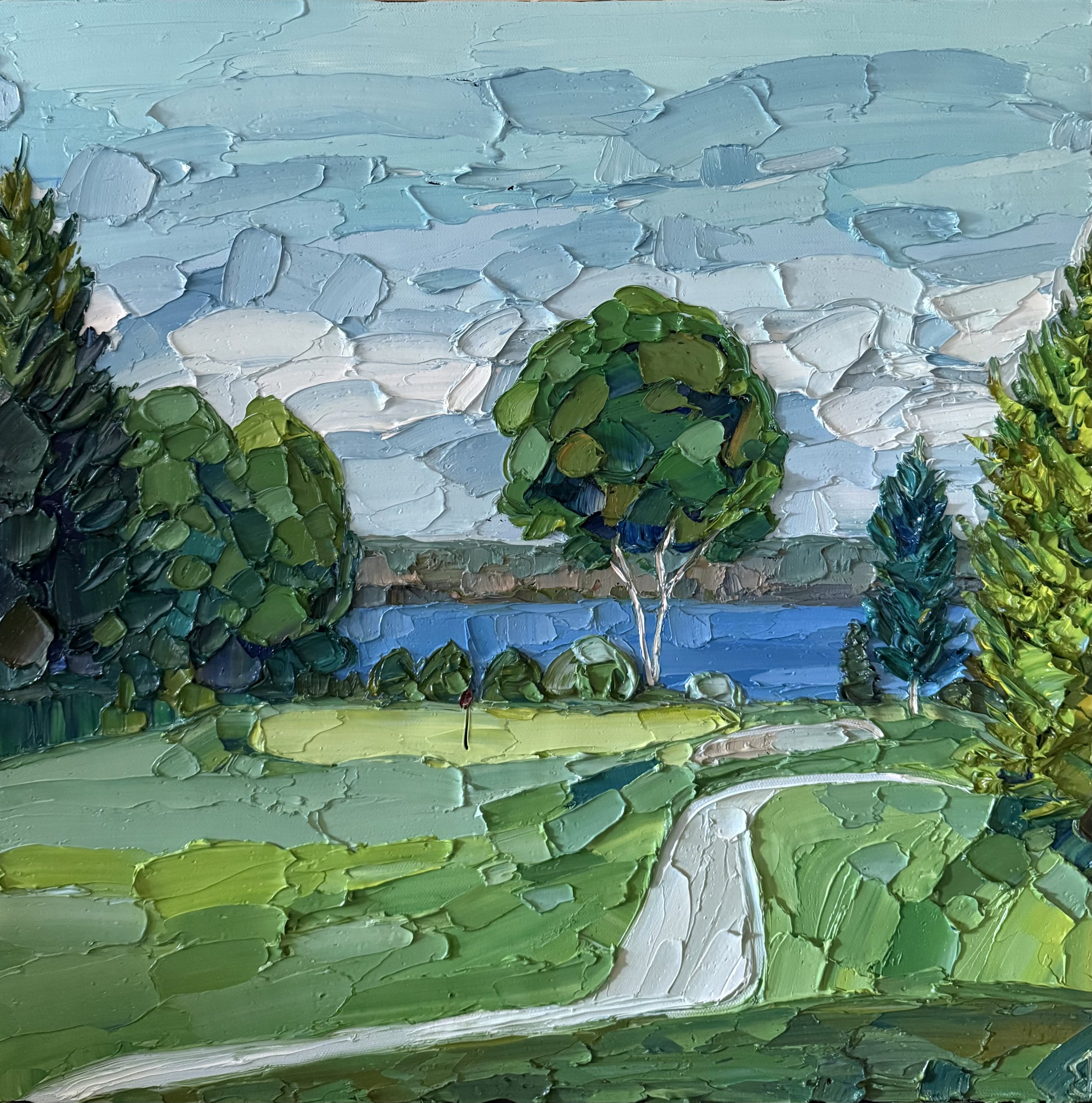 17th Hole, Legacy Ridge Golf Club
24 x 24 Inch Oil on Canvas SOLD