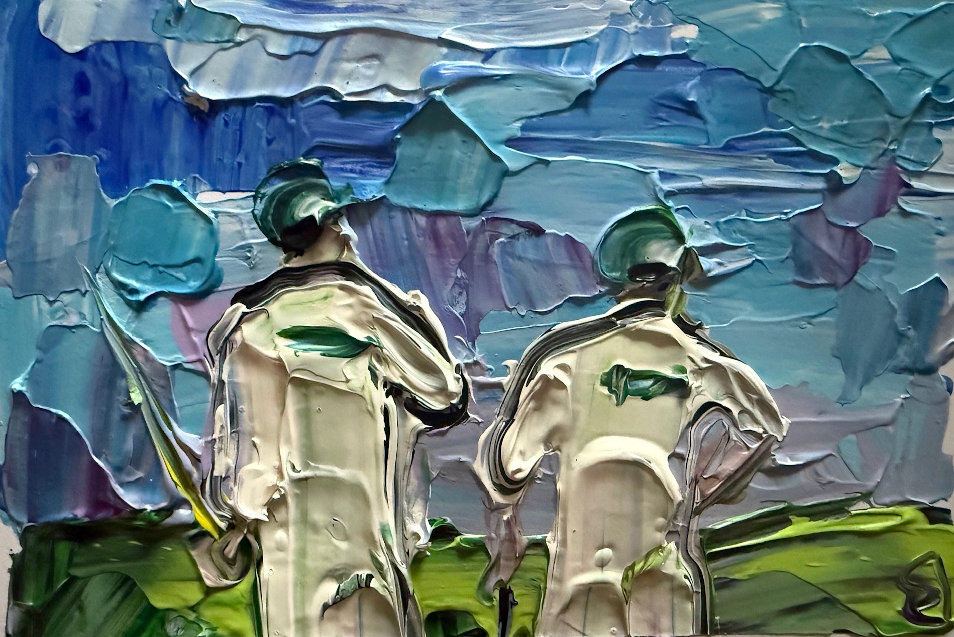 Caddy at the Masters
Mini SOLD