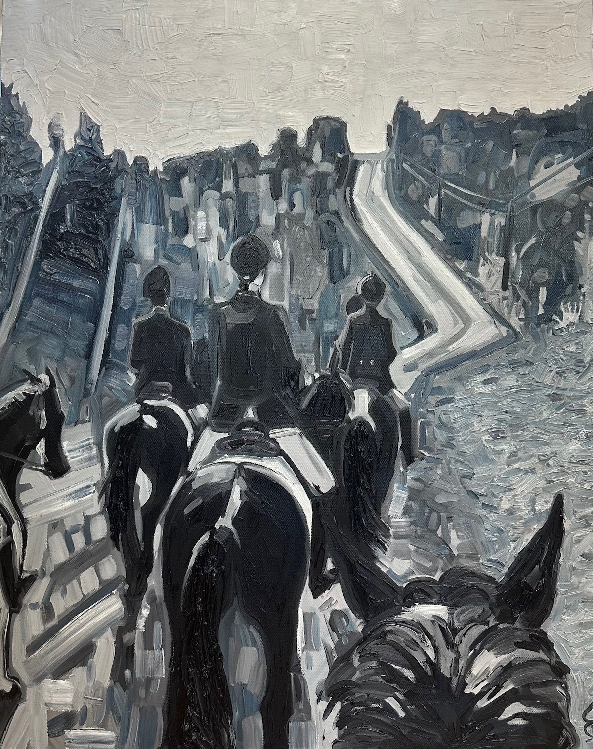 The Hunt: Toronto North York Hunt Club in Mulmar 36x24 Inch Oil on Canvas
SOLD