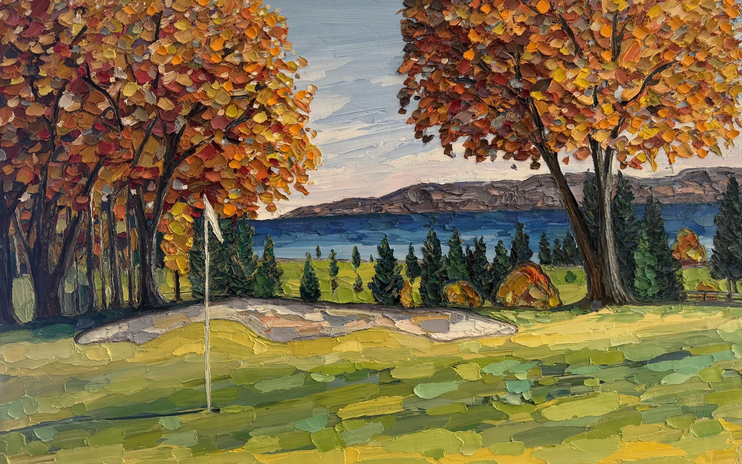 Legacy Ridge in Autumn, Hole No. 5
36x 48 inch Oil on Canvas SOLD