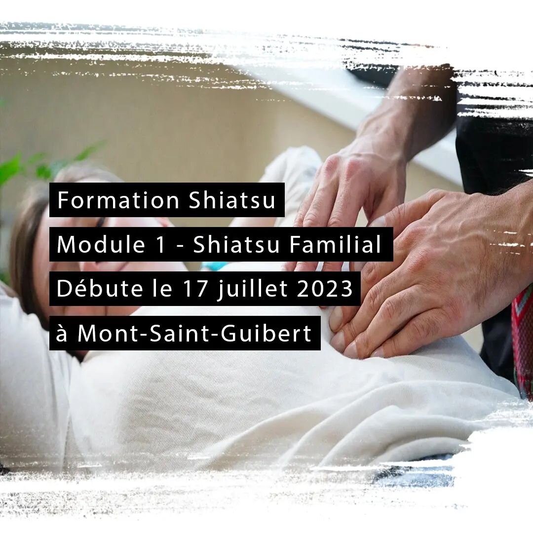 🌸 D&eacute;couvrez l'art du Shiatsu familial ! 🌸

&Ecirc;tes-vous &agrave; la recherche d'une mani&egrave;re naturelle et bienveillante pour am&eacute;liorer le bien-&ecirc;tre de votre famille ? Ne cherchez plus, notre prochaine formation en Shiat