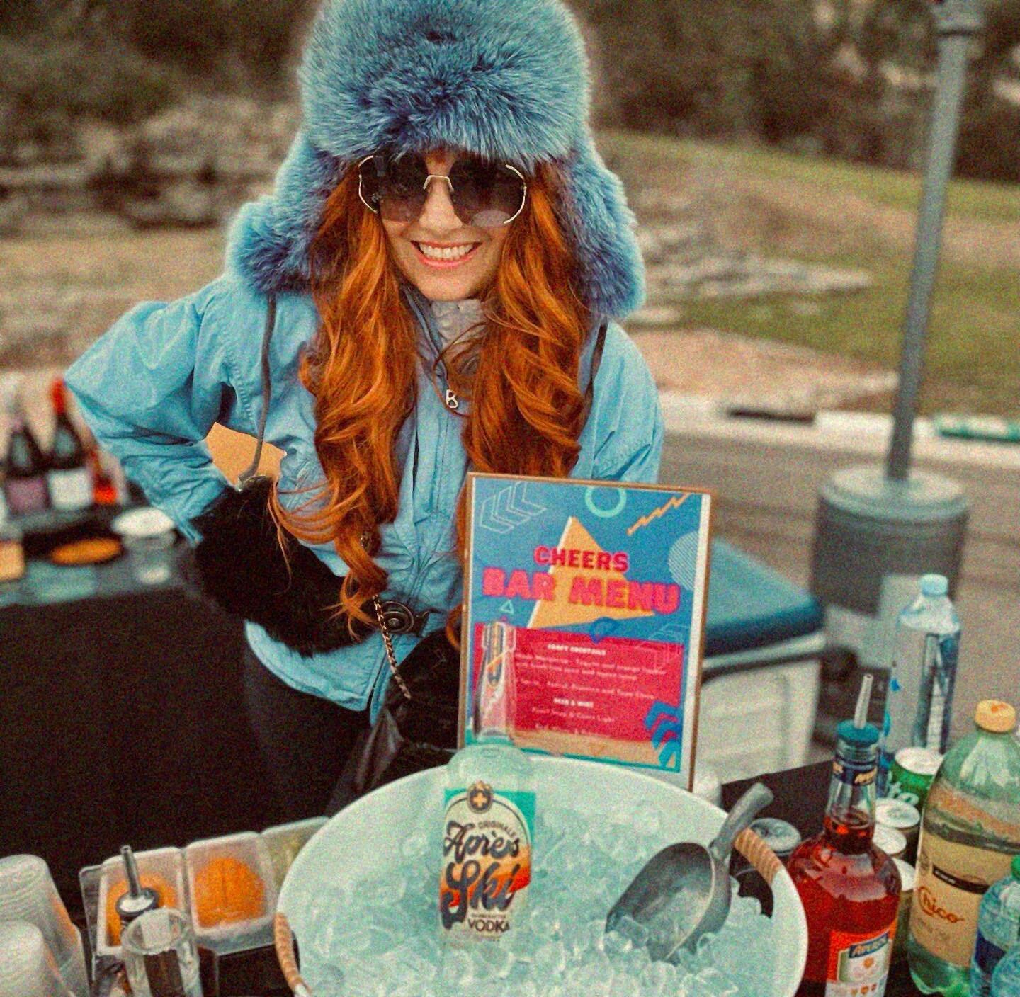 It&rsquo;s not a party until Apr&egrave;s Ski Vodka walks in&hellip;