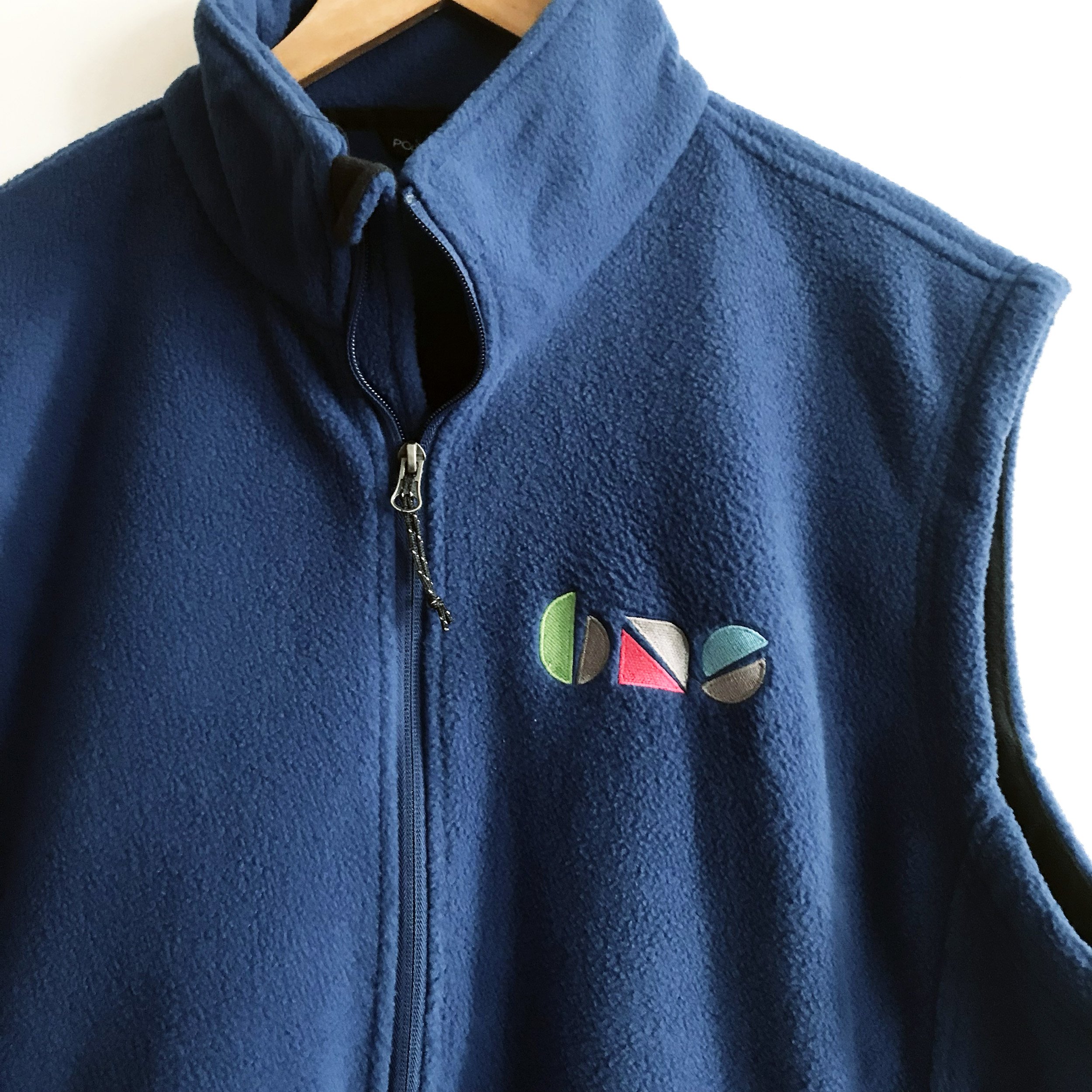 Blue Adult Vest - Fleece