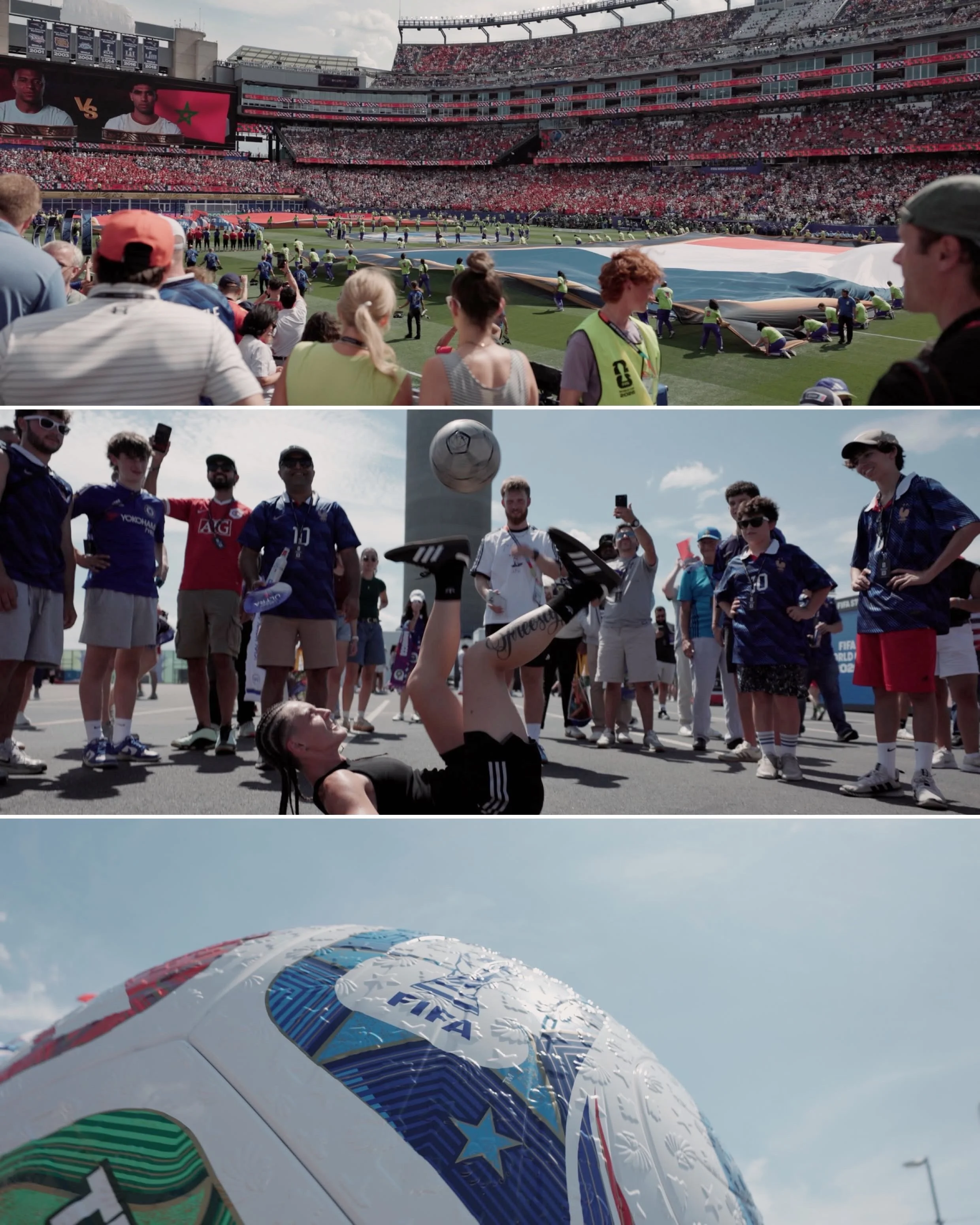Frames from yesterdays match for @cocacola X @fifaworldcup ⚽️🎥