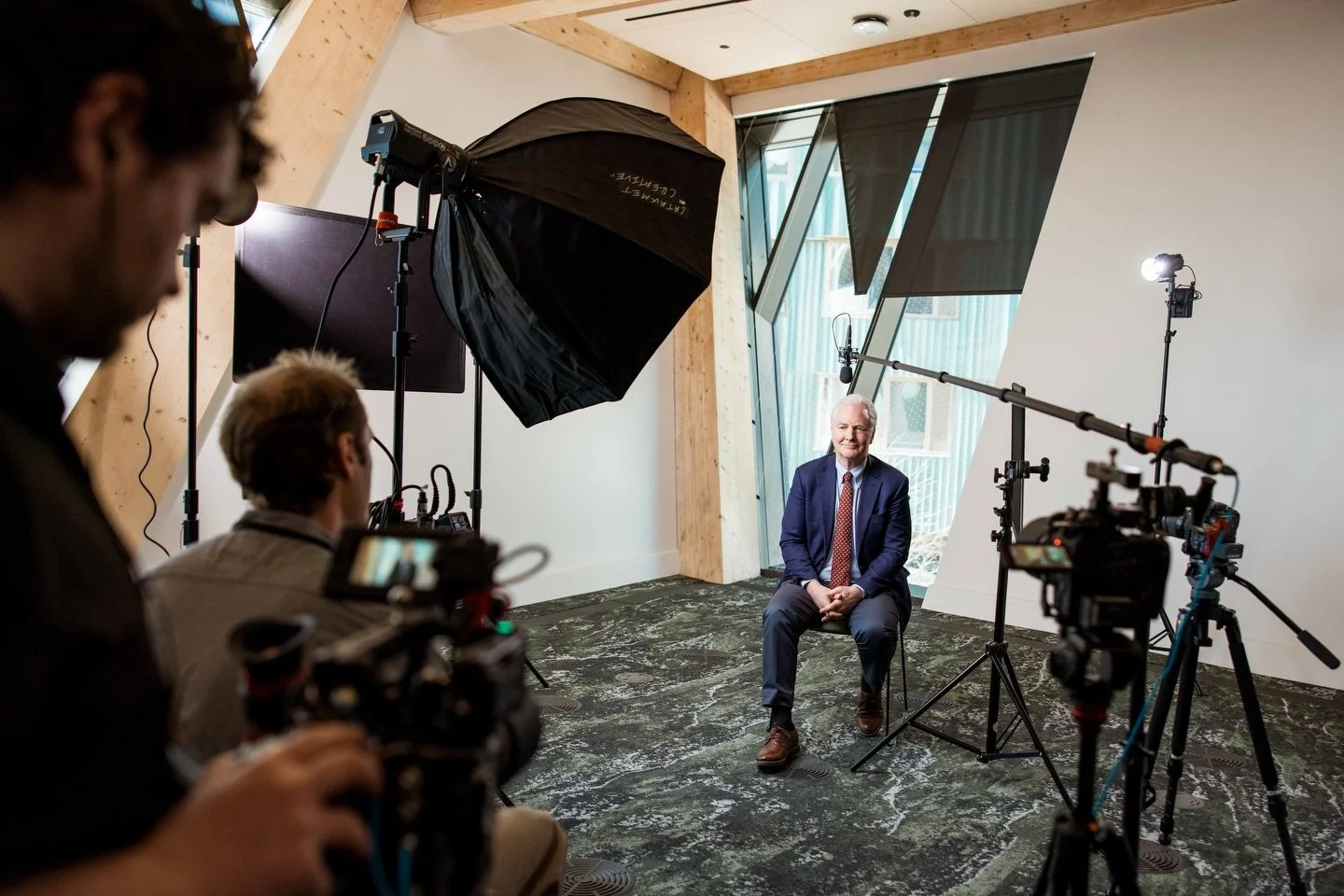 BTS at Harvard last week 🎥