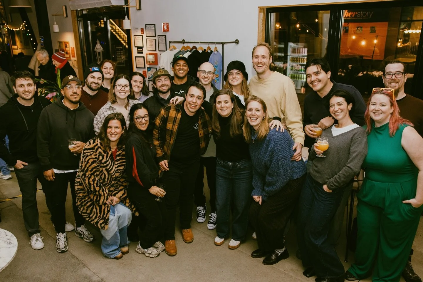 Great team outing last night! 🍻 

Grateful for this crew! 🔥💪🎥