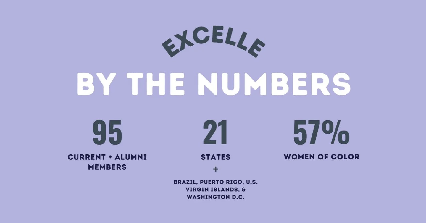 🌍 57% of Excelle members identify as women of color, representing 21 states, Puerto Rico, and the Virgin Islands. We&rsquo;re building a community where women in leadership from across the country come together to grow, lead, and thrive. Will you jo