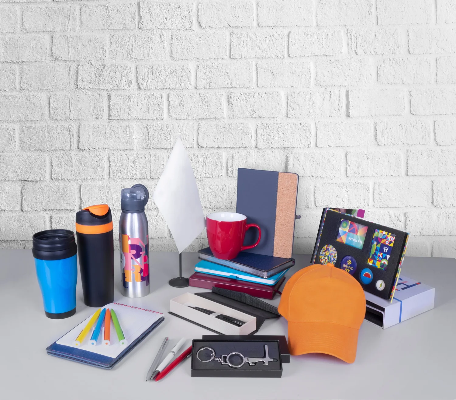 Promotional products prepared for campaign fulfillment