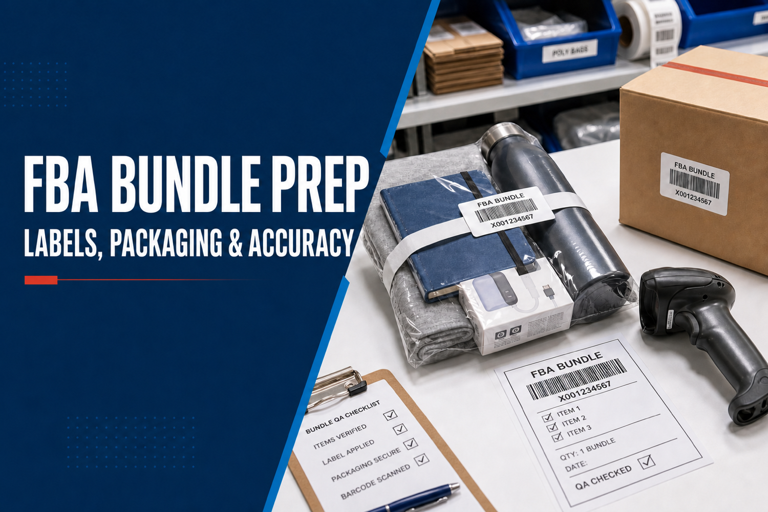 FBA Bundle Quality Control: Barcode, Packaging, and Exception Checks