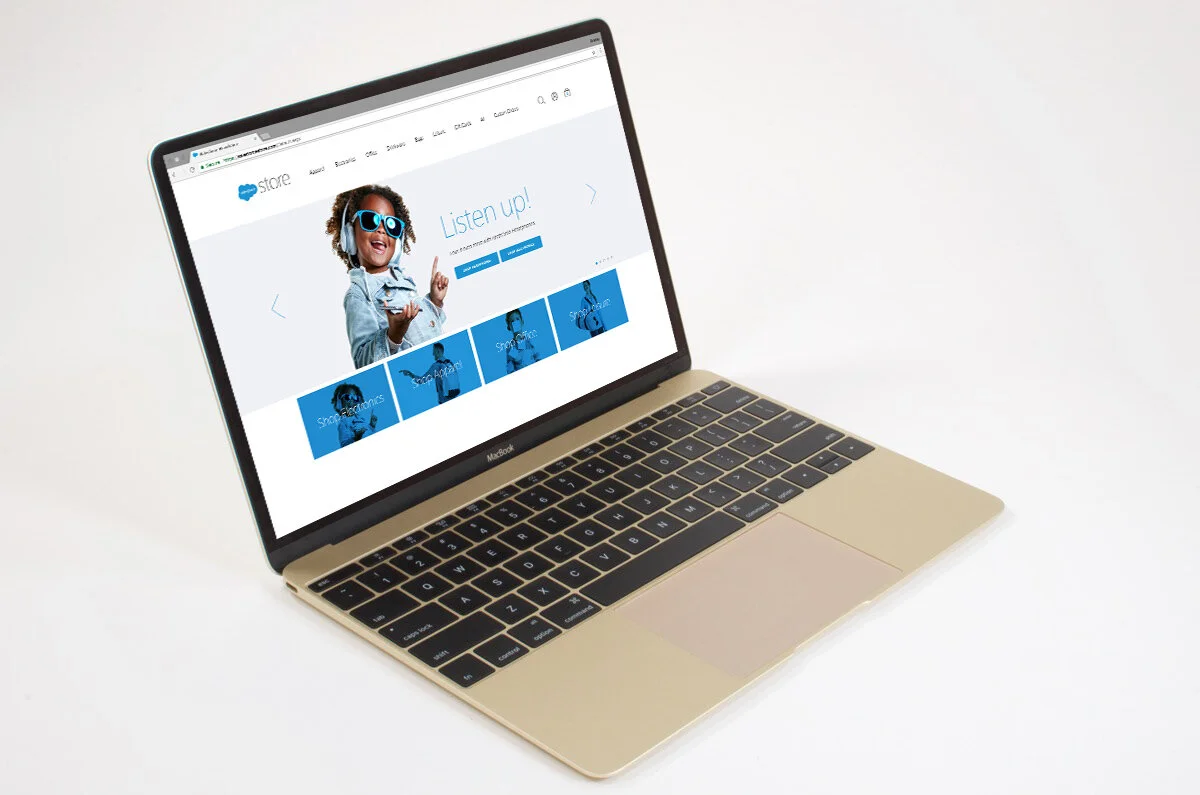 Salesforce Swag Store Site