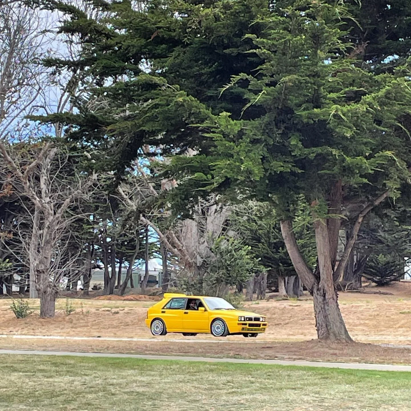 Probably the best car at #carweek hands down. #lanciadeltaintegrale #montereycarweek #werksreunion