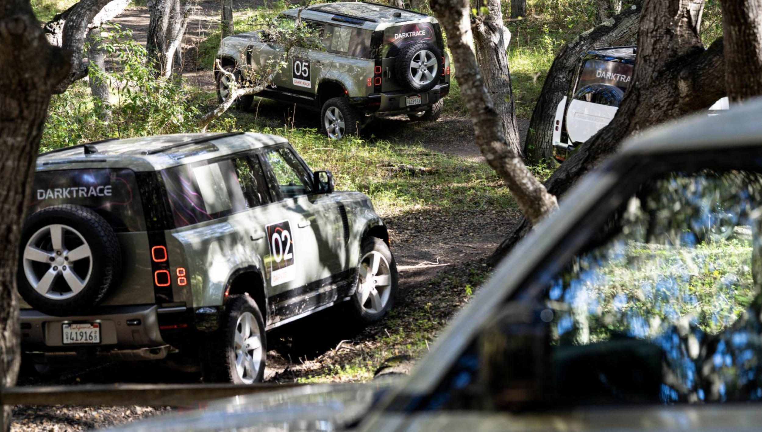 Darktrace Land Rover Defender Challenge