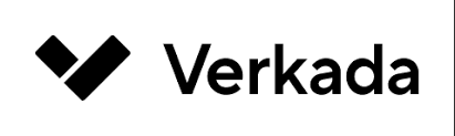 Verkada logo with a stylized checkmark symbol and the company name