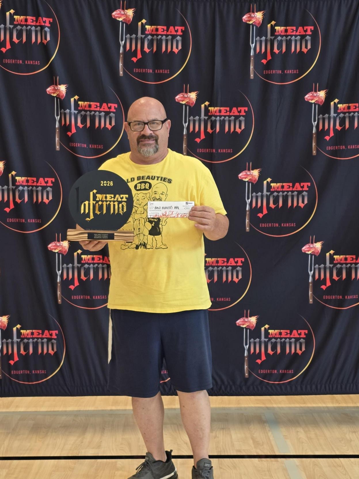 4th place overall - Bald Beauties BBQ