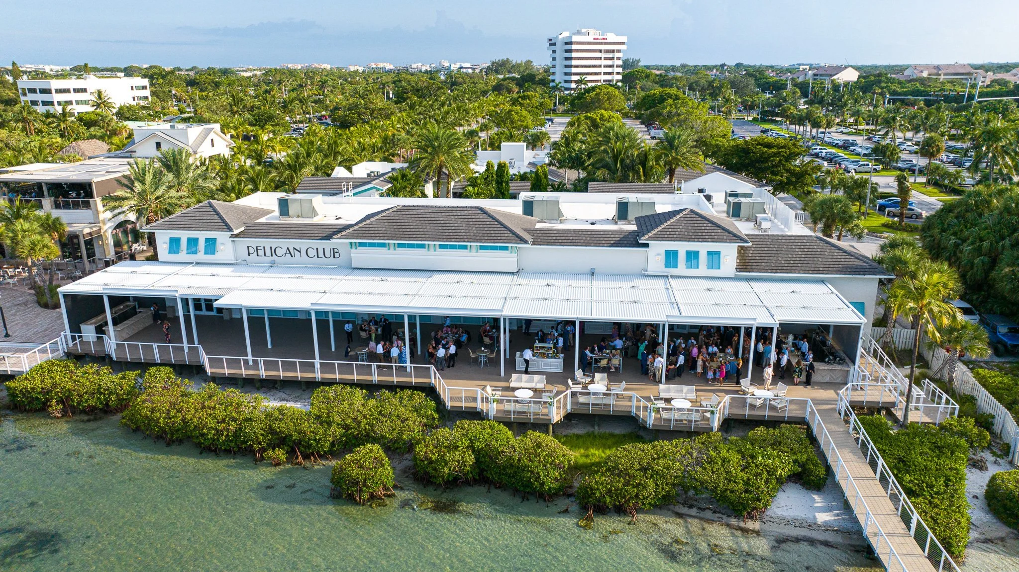 Aerial view of The Pelican Club in Jupiter