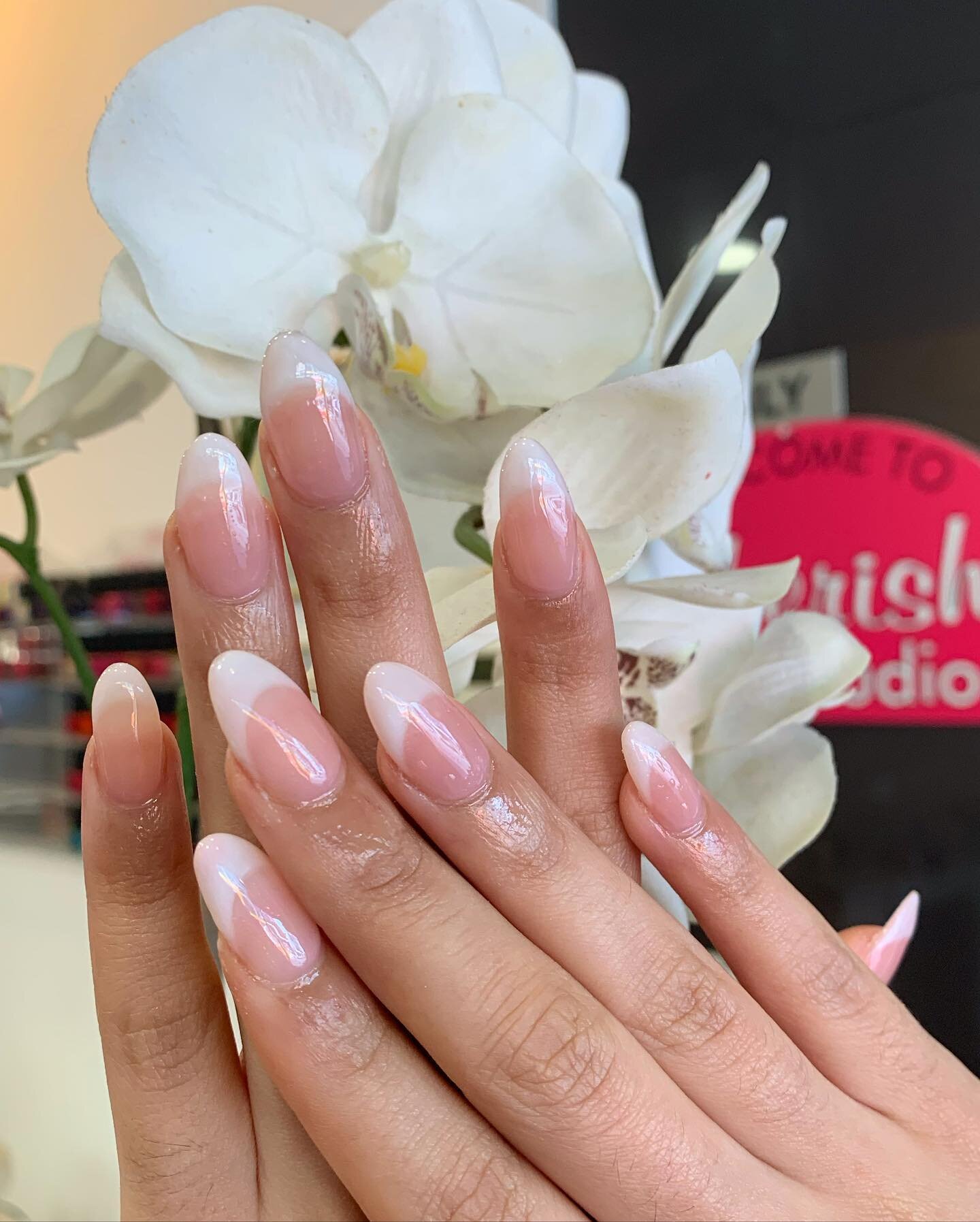 Stunning Pearl Tips, look at these beauties! We was laughing at the fact my hands are so unstable 😂

#nails #nailart #manicure #gelnails #nailstagram #nailswhitetip #nailcolourtip  #nailstyle #nailsart #naildesign #inspire #acrylicnails #gel #nailsn