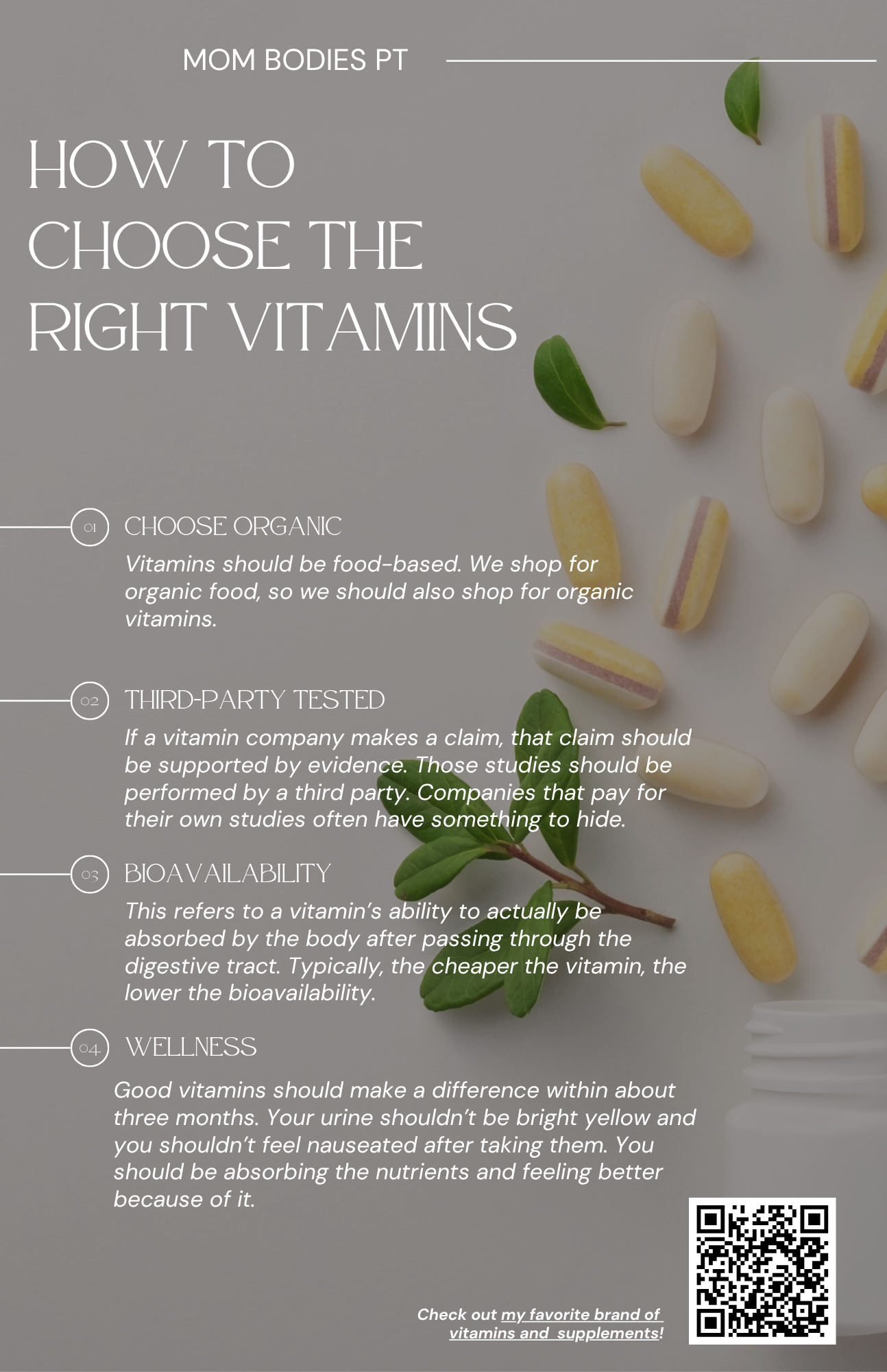 How to Choose the Right Vitamins