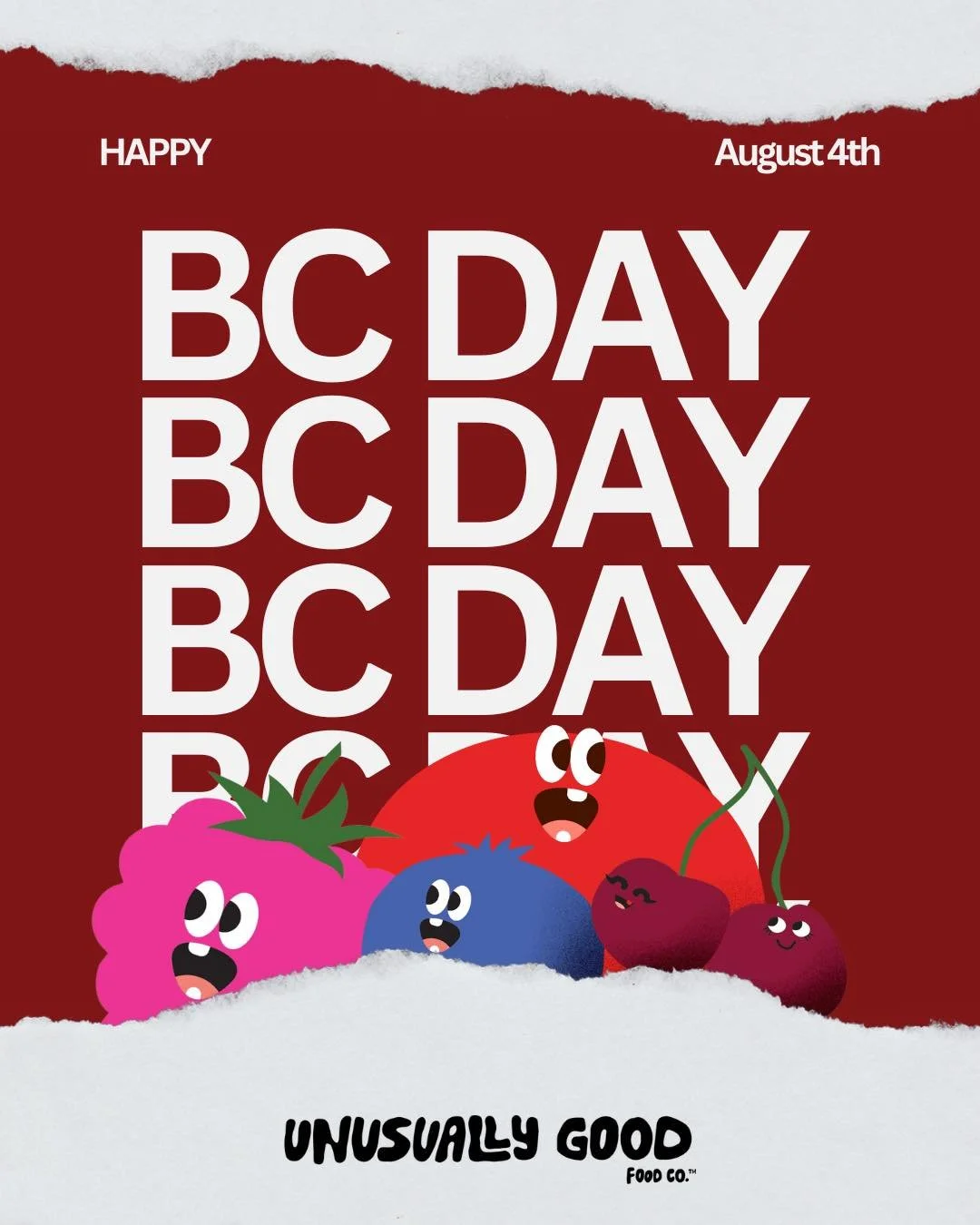 Happy BC day everyone! We are wishing you all a safe and sunshine-filled long weekend. However you are celebrating, may it be unusually good!🍎😁
#UnusuallyGood #FoodWithPurpose #OkanaganGrown #supportlocal #canadianmade