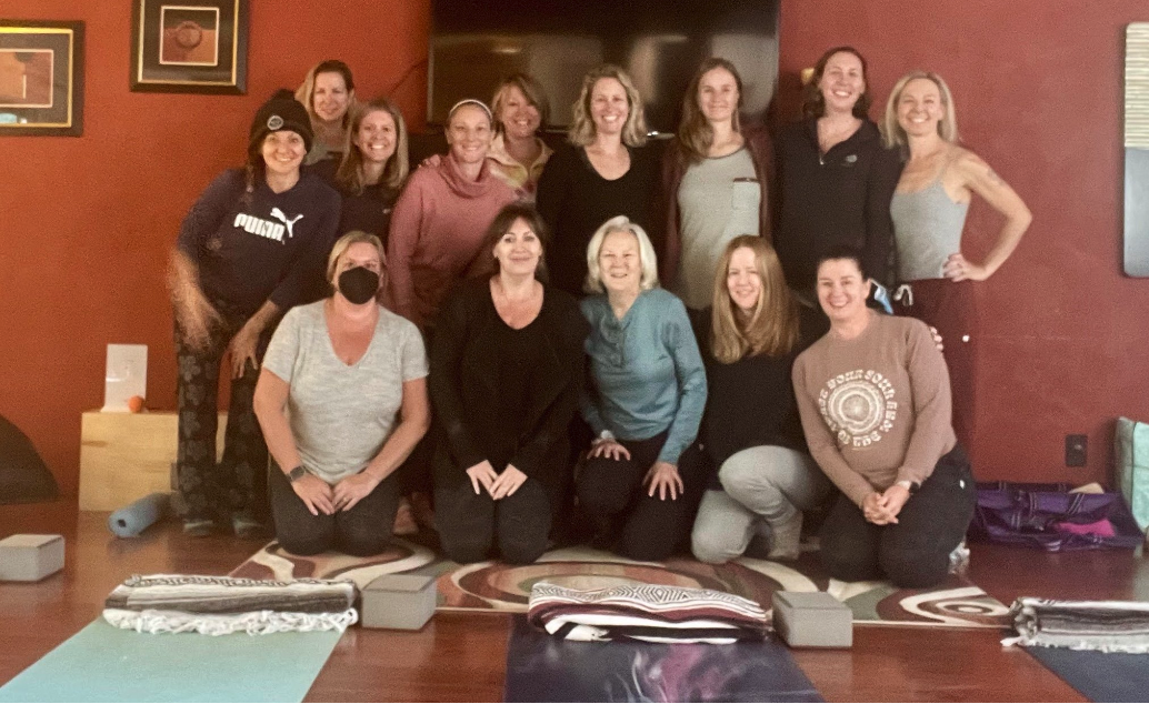 Tara Mazanec Jenn Menzer Yoga Retreat Functional Movement Pain Free participants