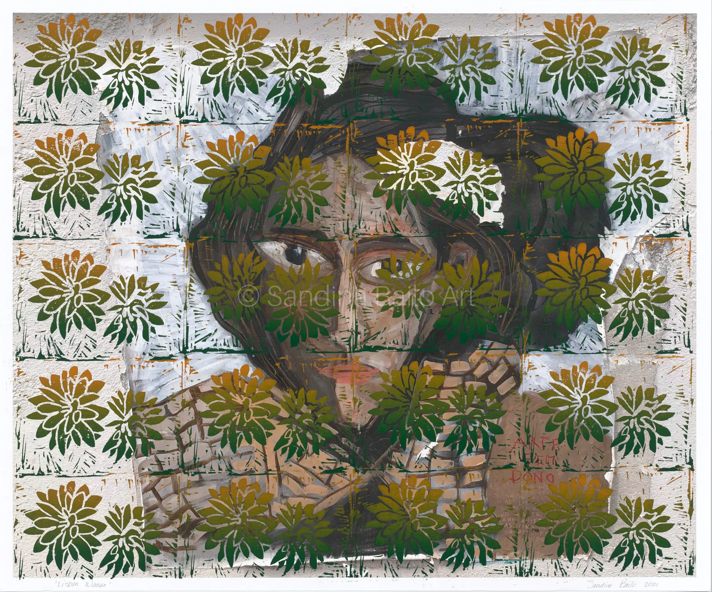 Lisbon Woman Sandina Bailo Art