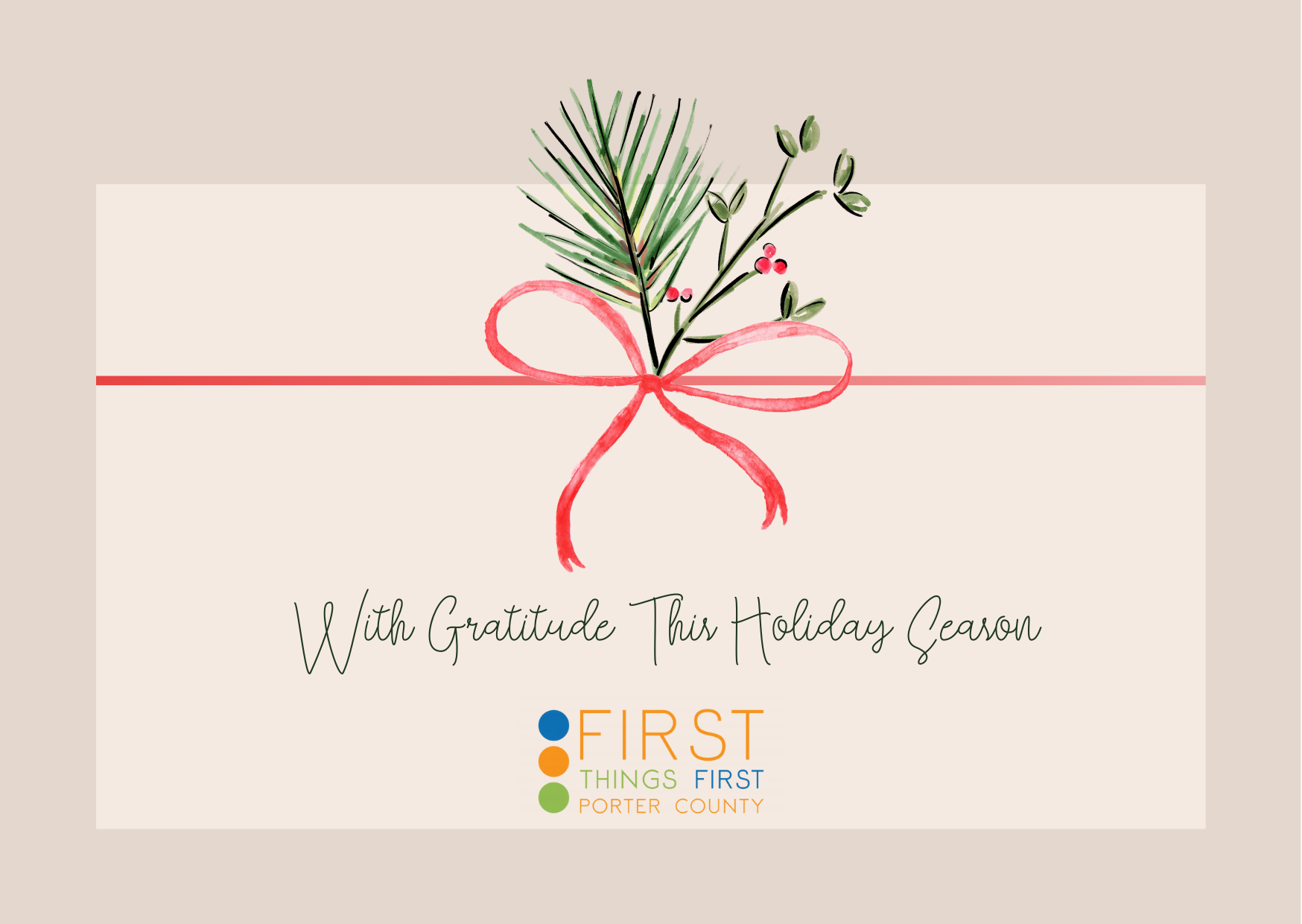 With Gratitude This Holiday Season