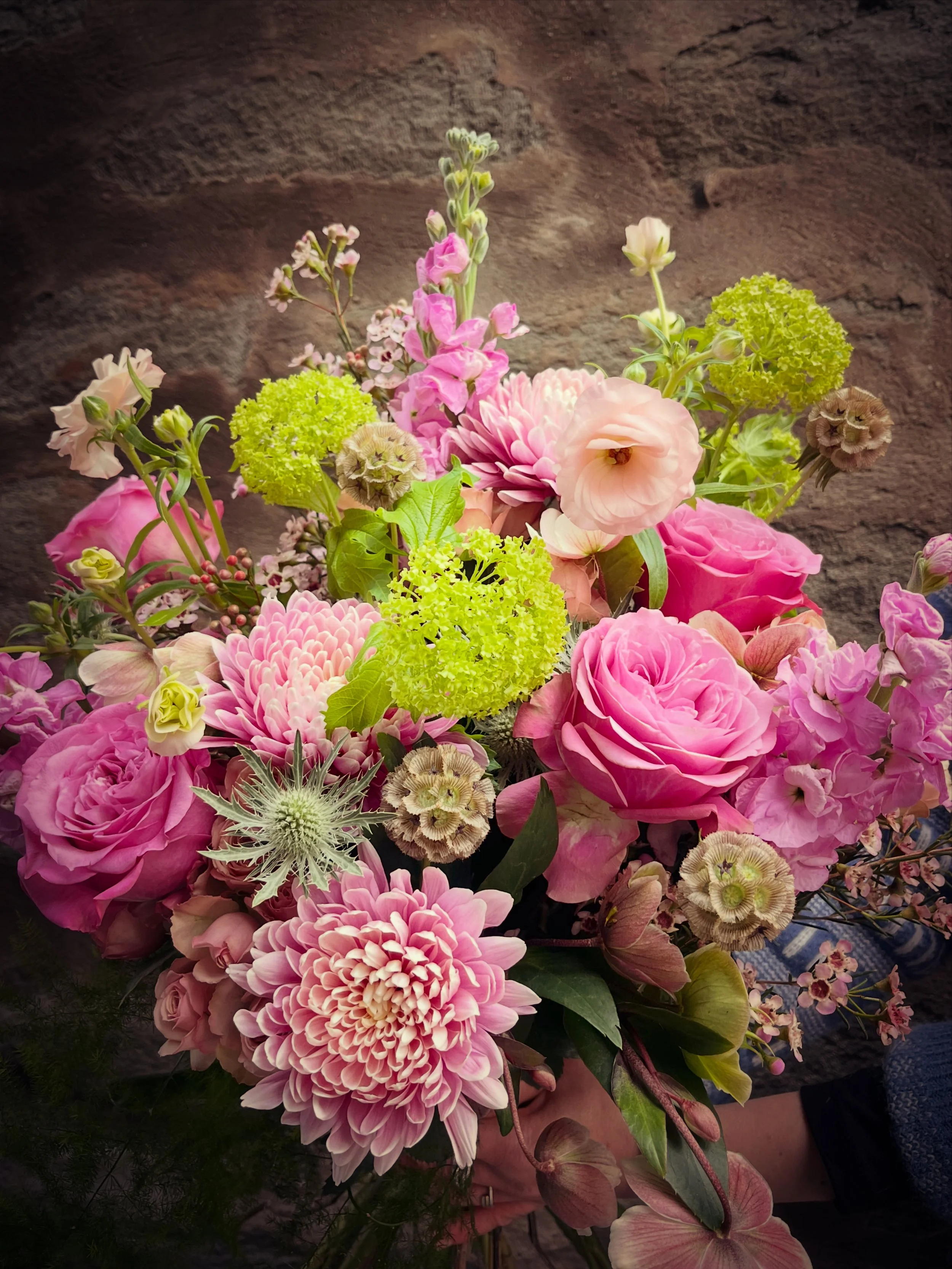 Mother’s Day pink and greens