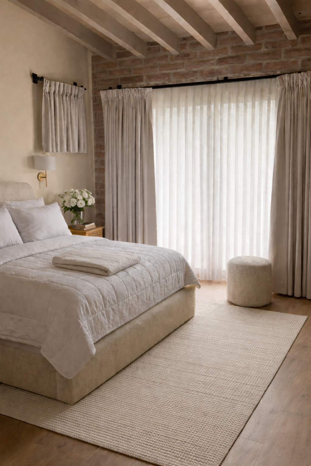 Custom drapery, furniture, full service interior design