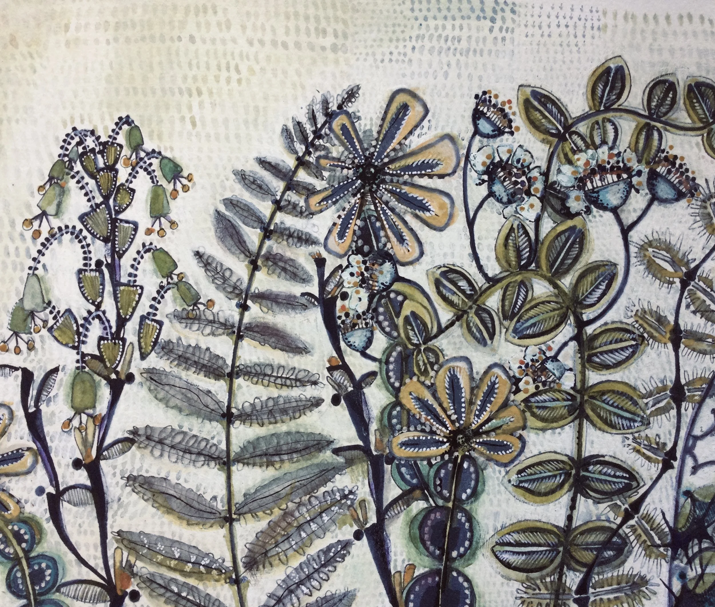 Autumnal Flower & Seed Heads: Drawing and Drypoint Etching Day with Allie Sylvester