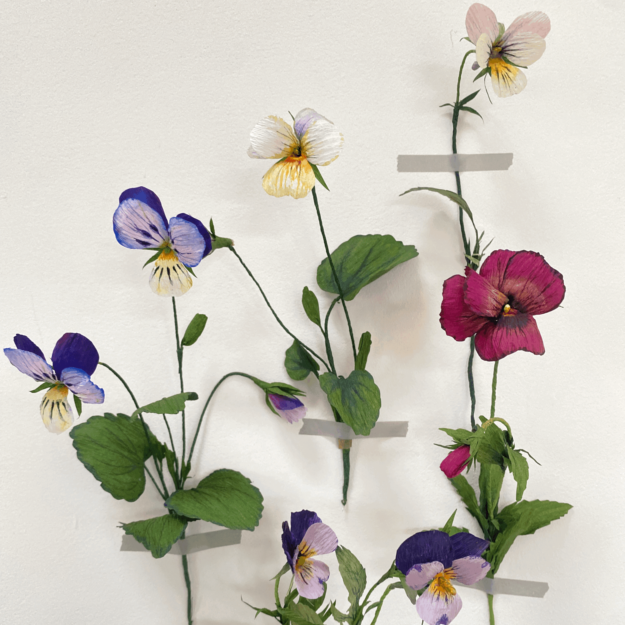 Everlasting Spring Flowers in Paper with Allison Sylvester