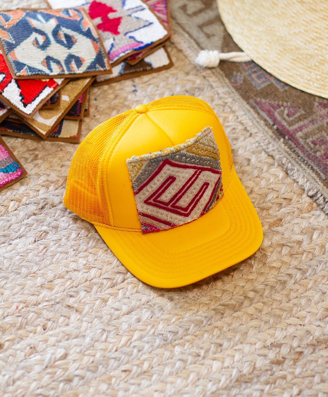 Kilim Patch Trucker GOLD