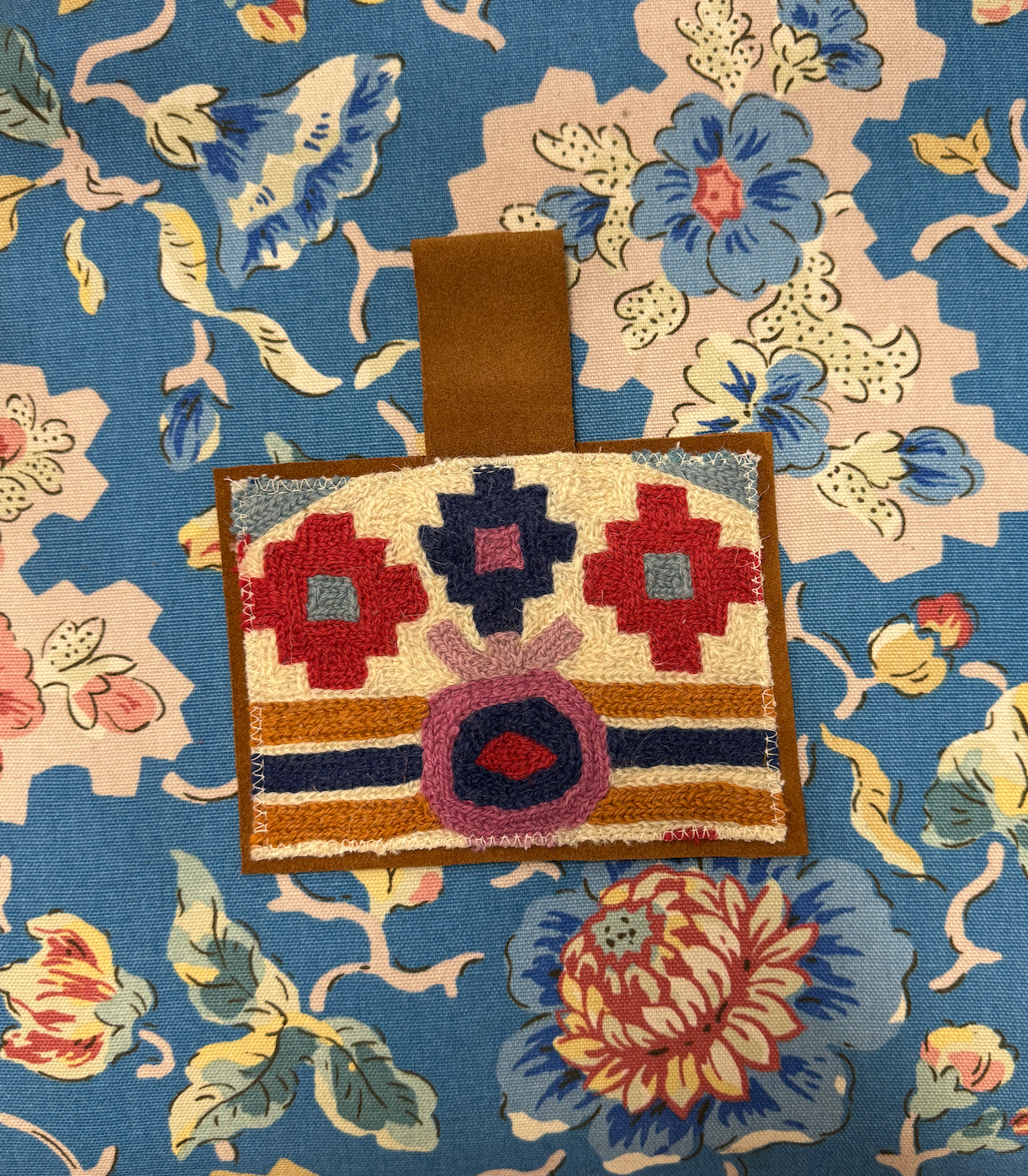 Kilim Pendant Necklace 010