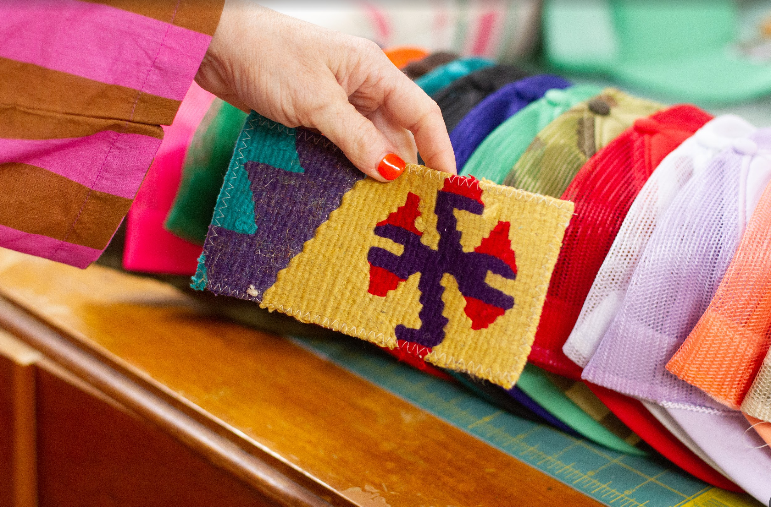 KILIM Patch Trucker Hat