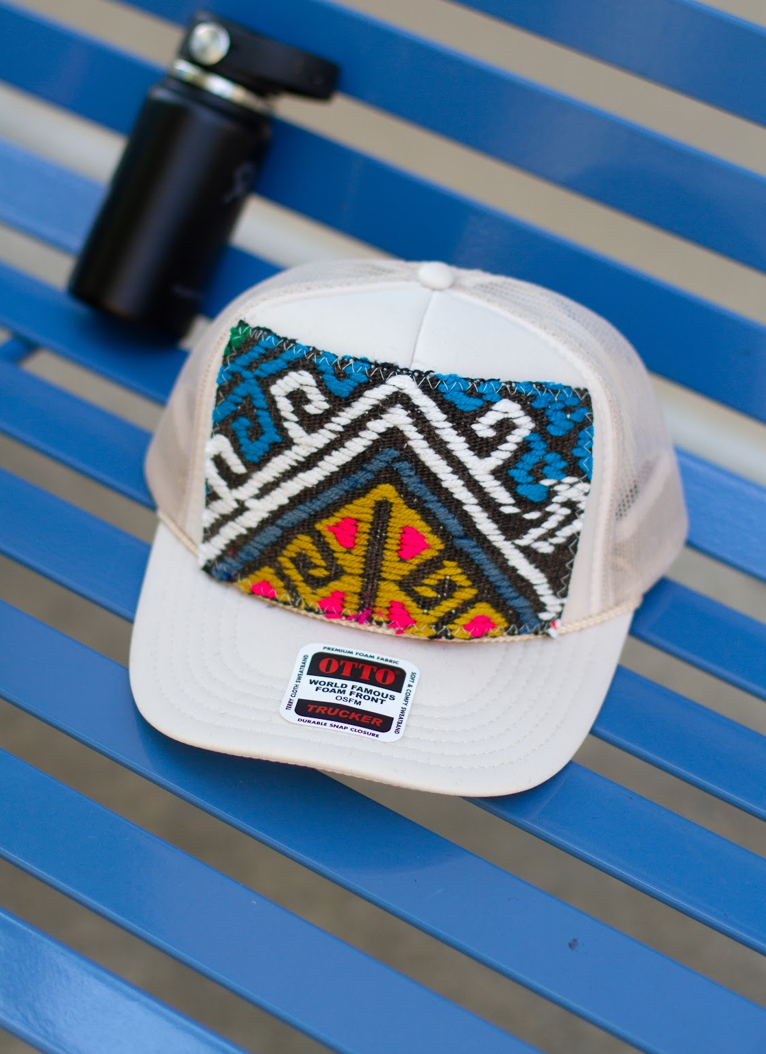 KILIM Patch Trucker Hat - SAND