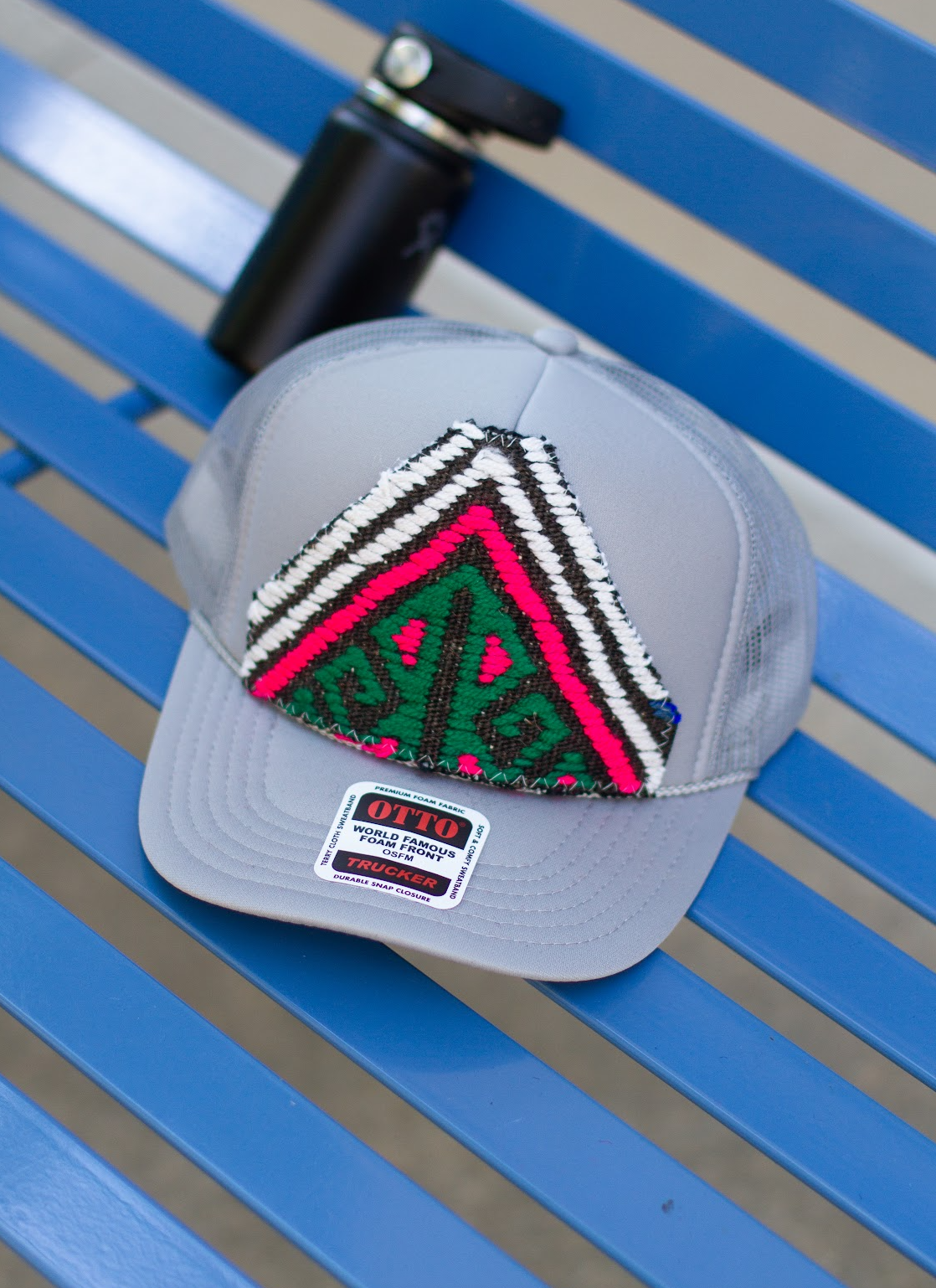 KILIM Patch Trucker Hat - GREY