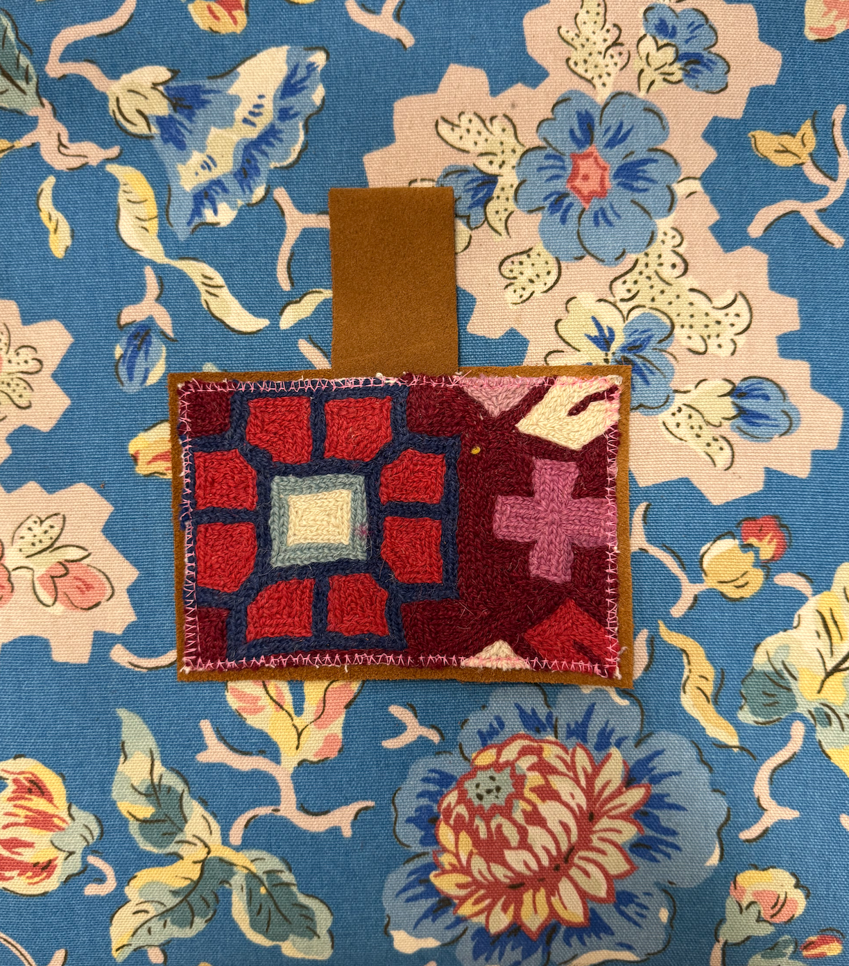 Kilim Pendant Necklace 019