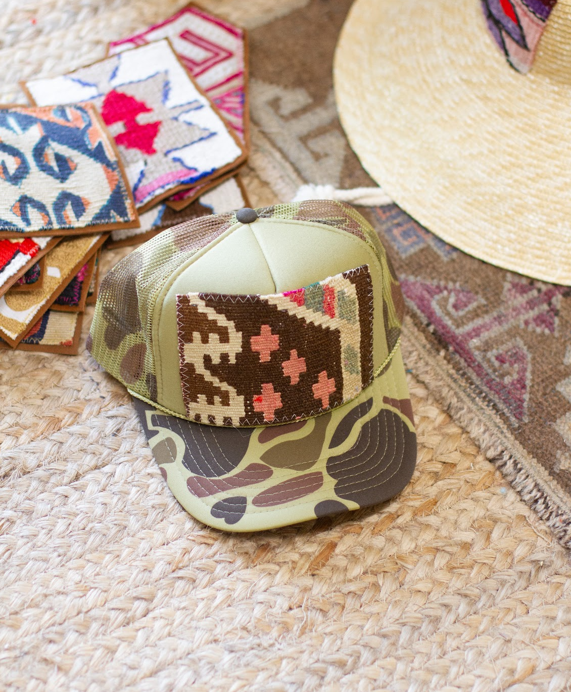 Kilim Patch Trucker CAMO