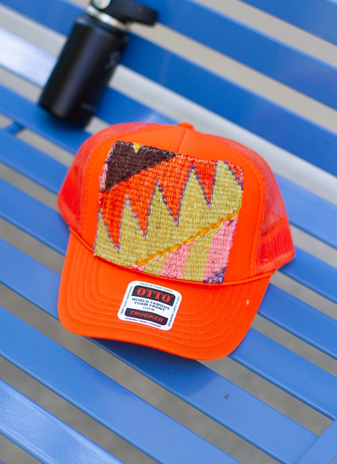 KILIM Patch Trucker Hat -ORANGE