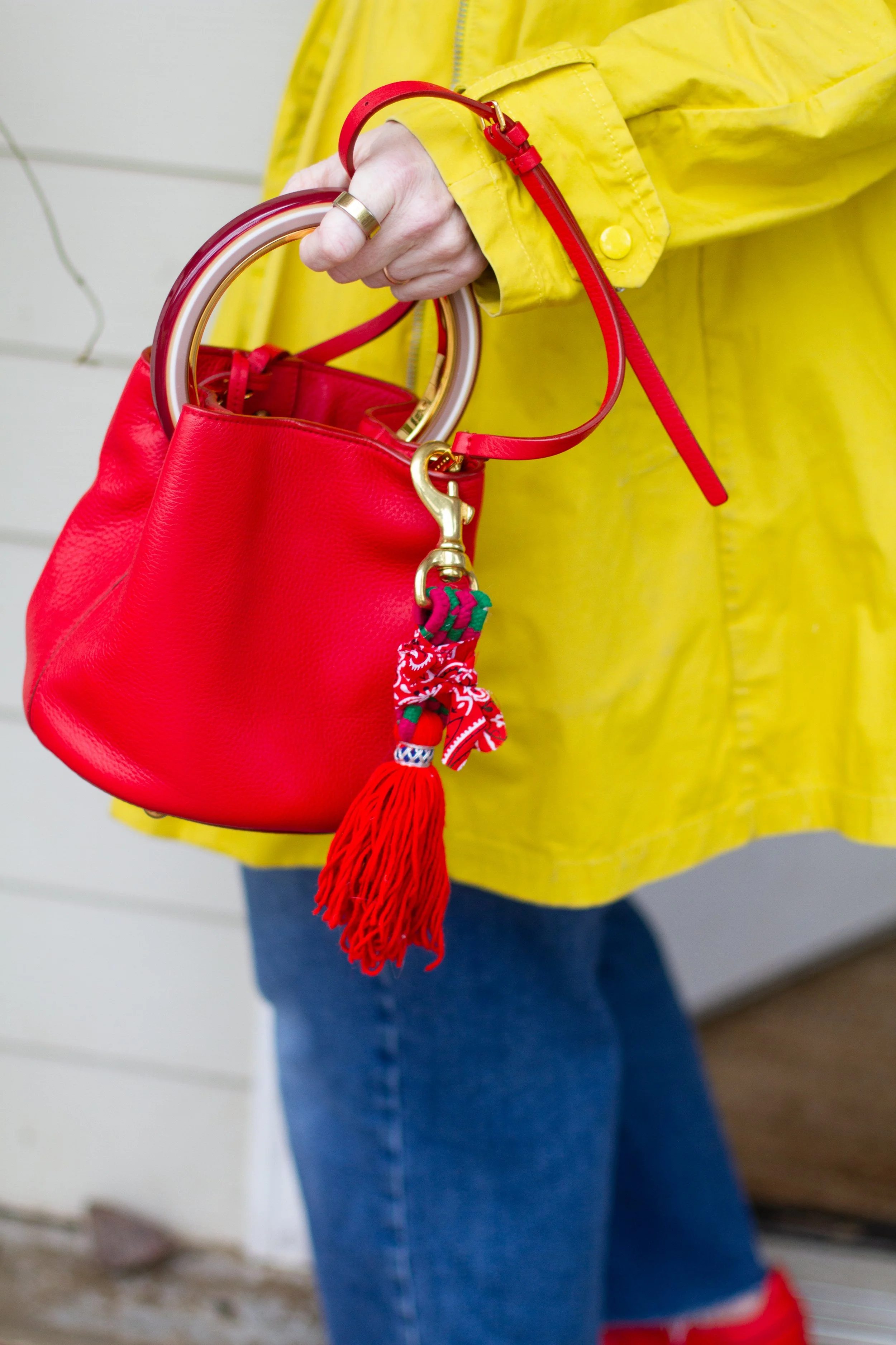 Bag Charm #1 RED