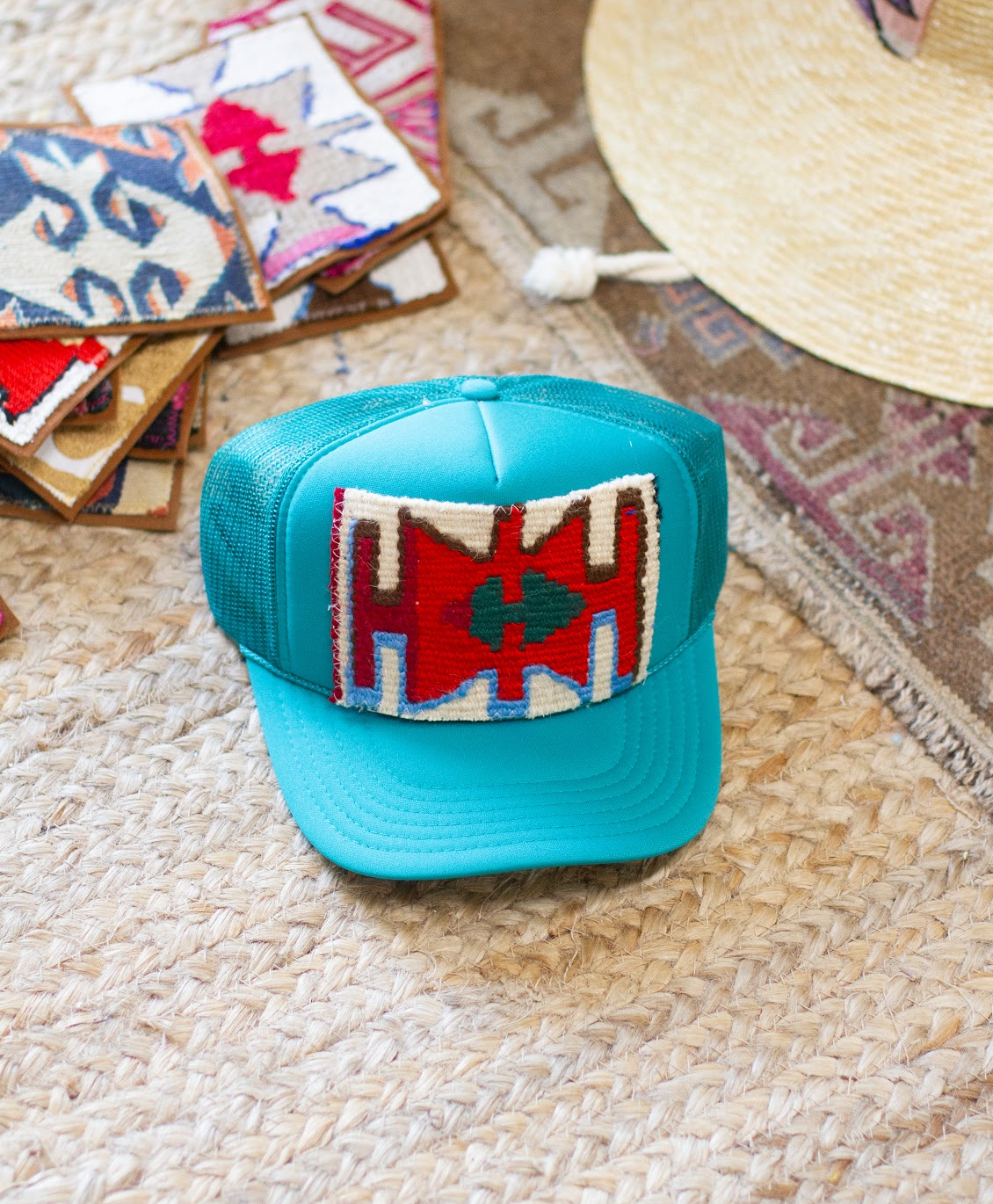 Kilim Patch Trucker JADE