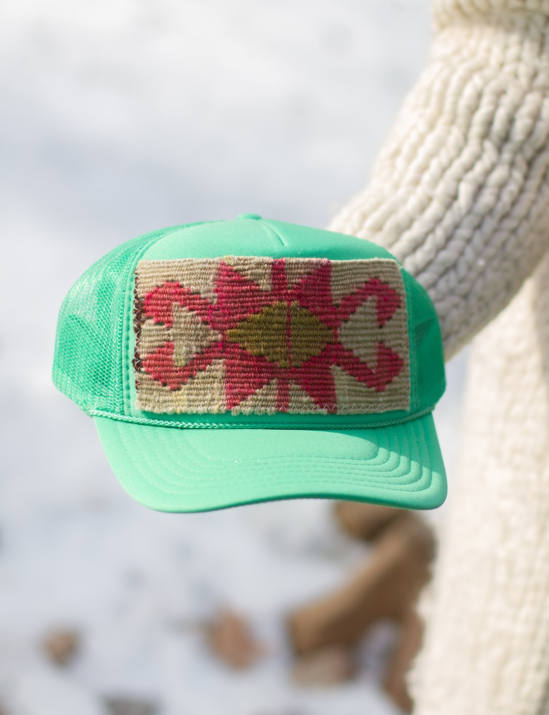 Kilim Patch Trucker CACTUS