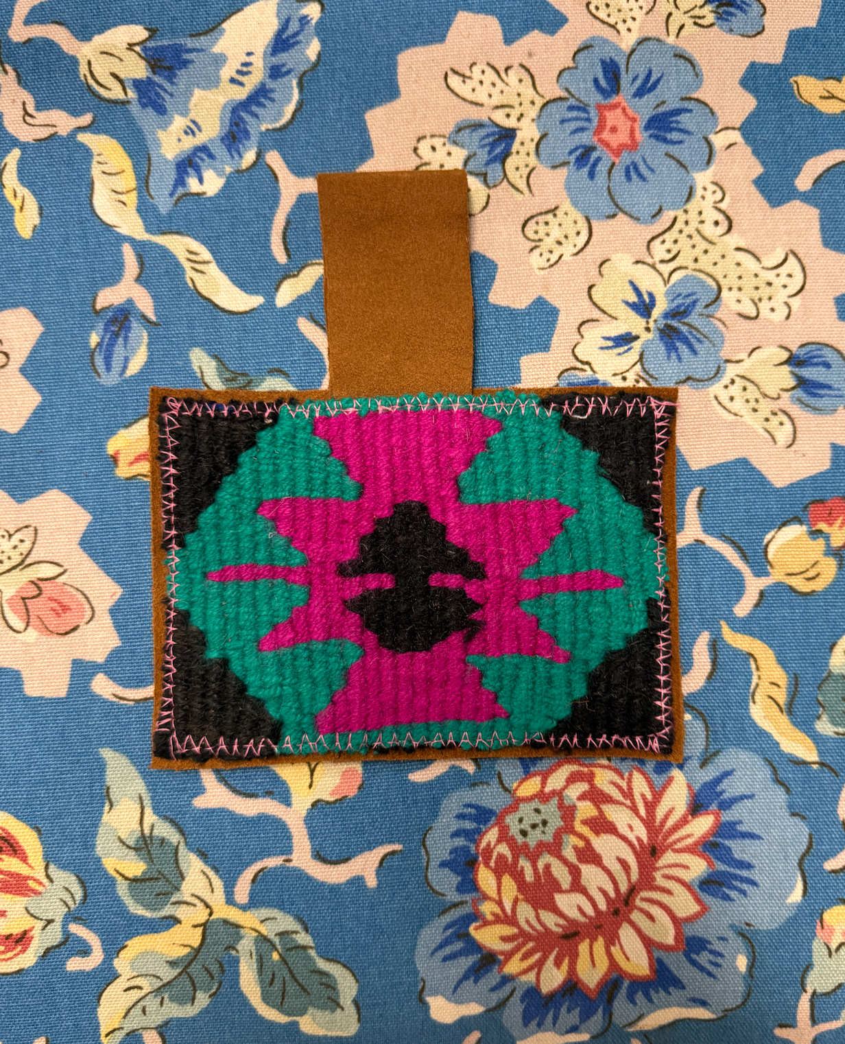 Kilim Pendant Necklace 006