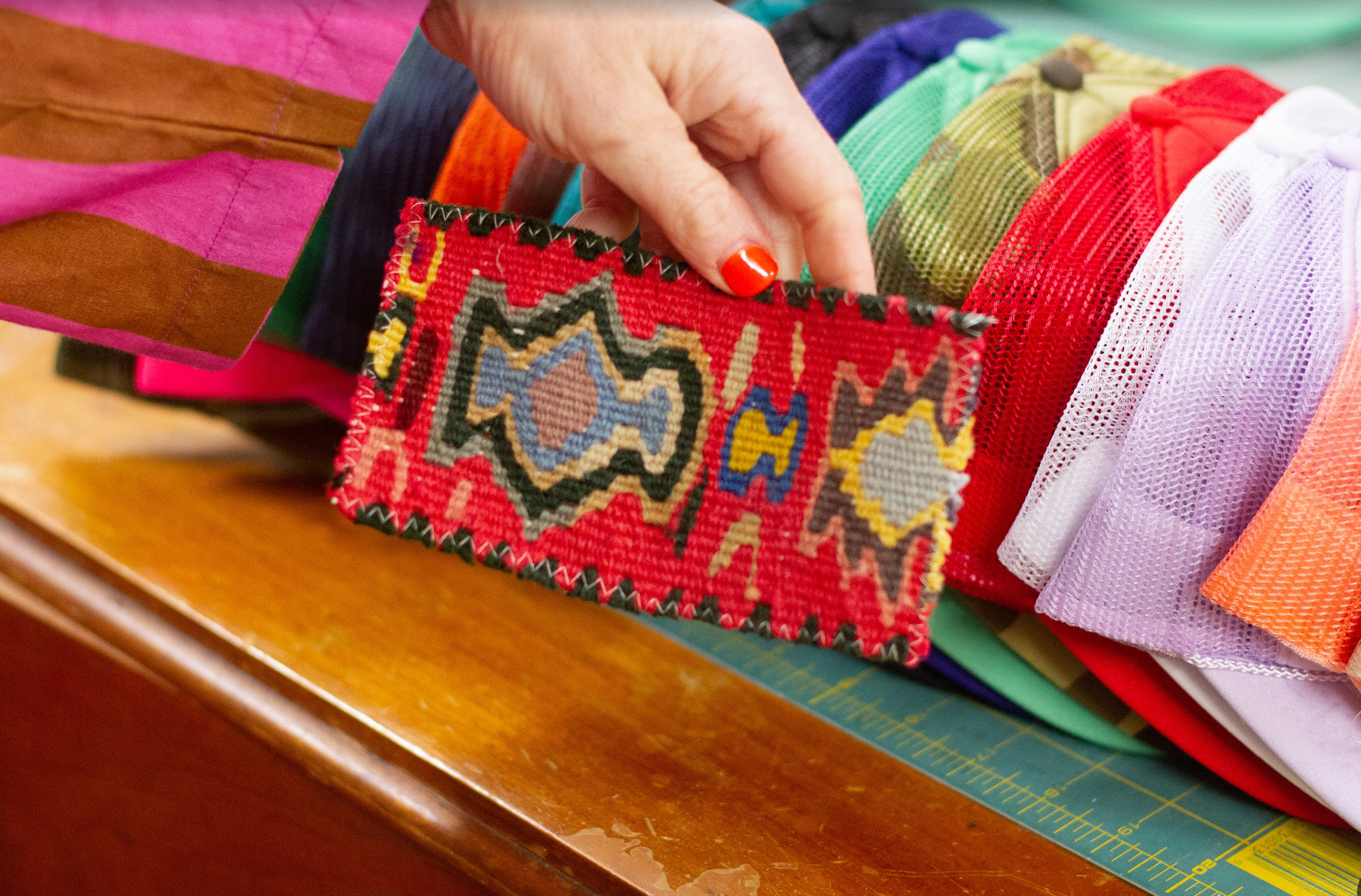 KILIM Patch Trucker Hat