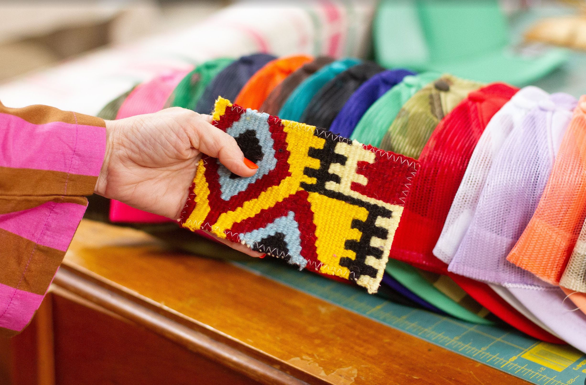 KILIM Patch Trucker Hat