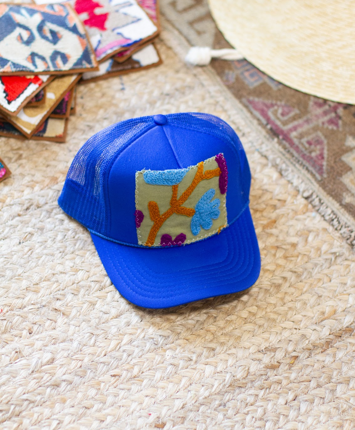 Tapestry Patch Trucker ROYAL