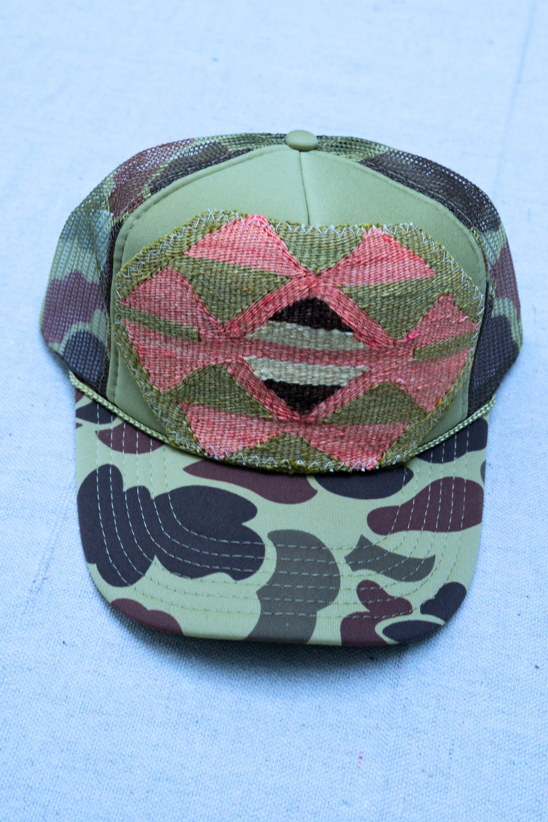 KILIM Patch Trucker Hat - CAMO