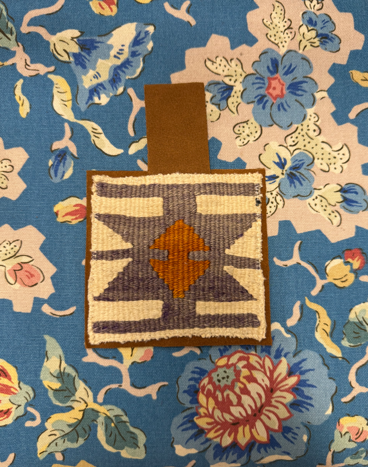 Kilim Pendant Necklace 017