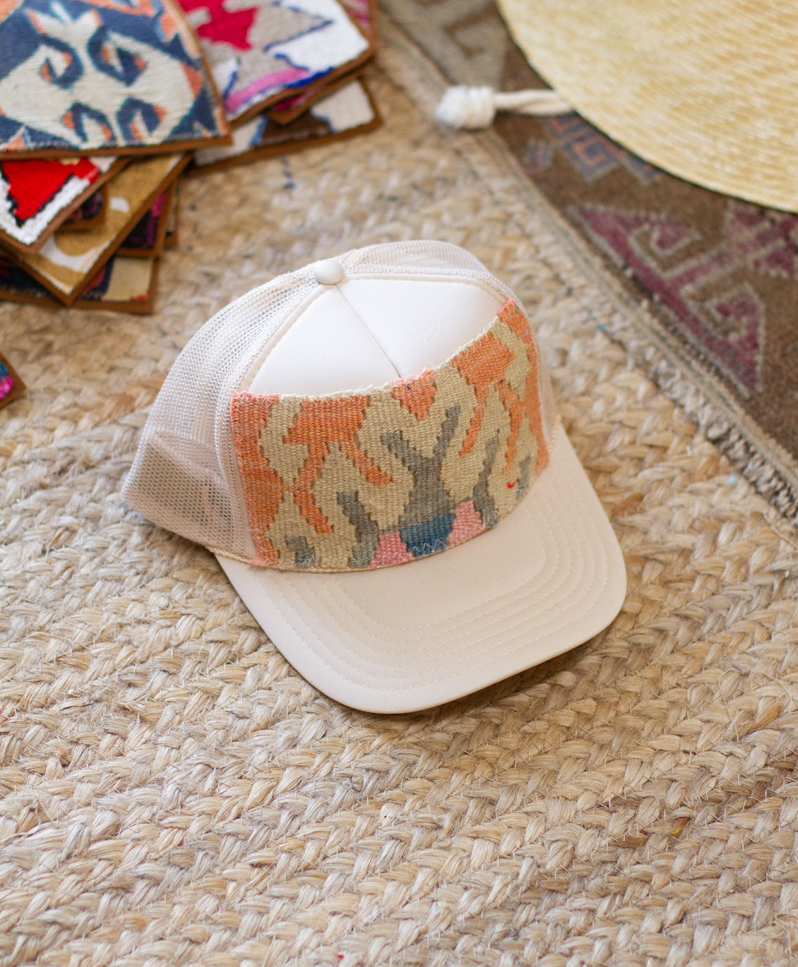 Kilim Patch Trucker SAND