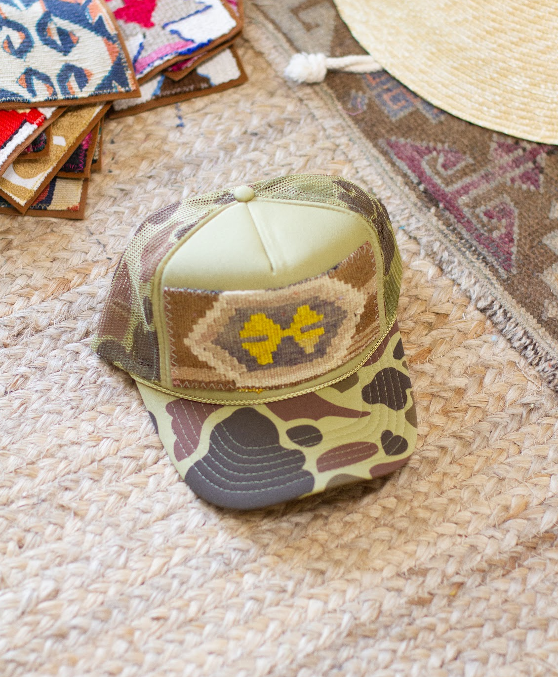 Kilim Patch Trucker CAMO