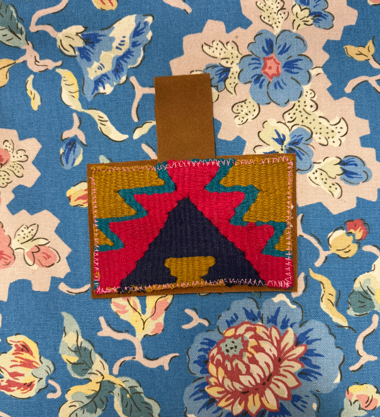 Kilim Pendant Necklace 009